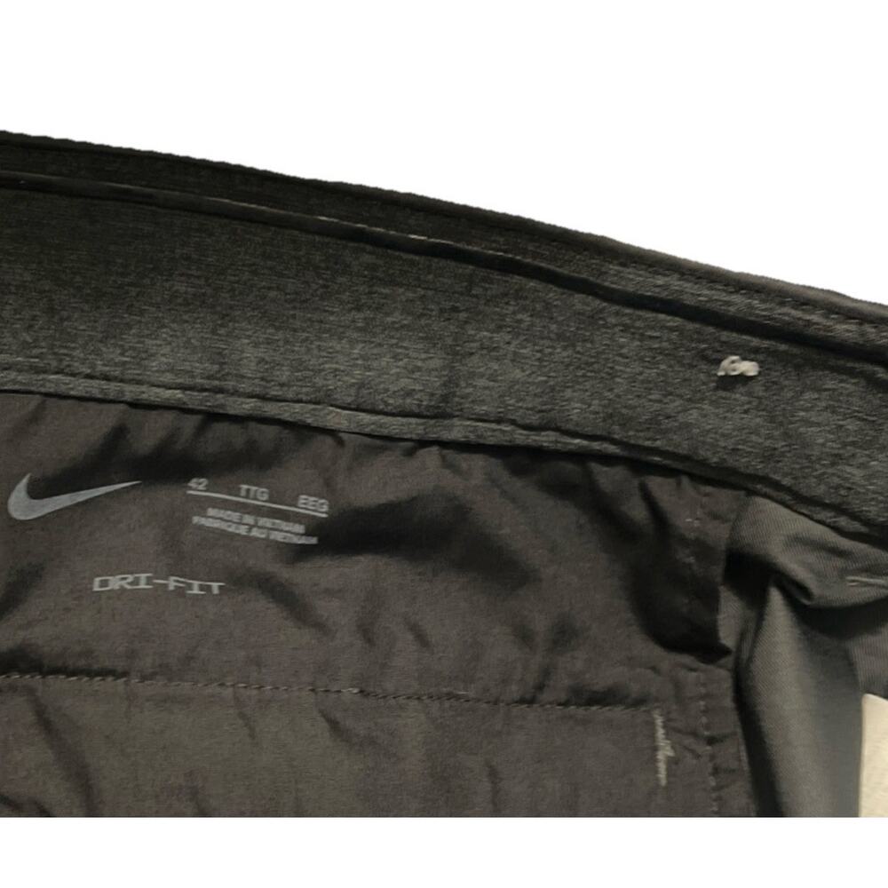 Nike Shorts Men Size 42 Golf UV 9" Chino Dri-FIT Dark Gray DA4142-077 - Picture 3 of 4